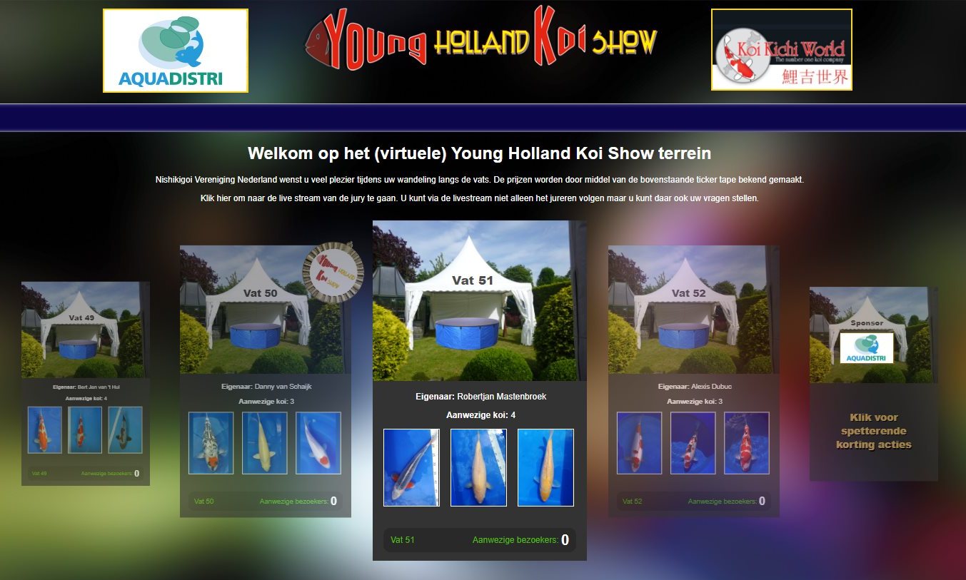 Výstava Online Holland Koi Show